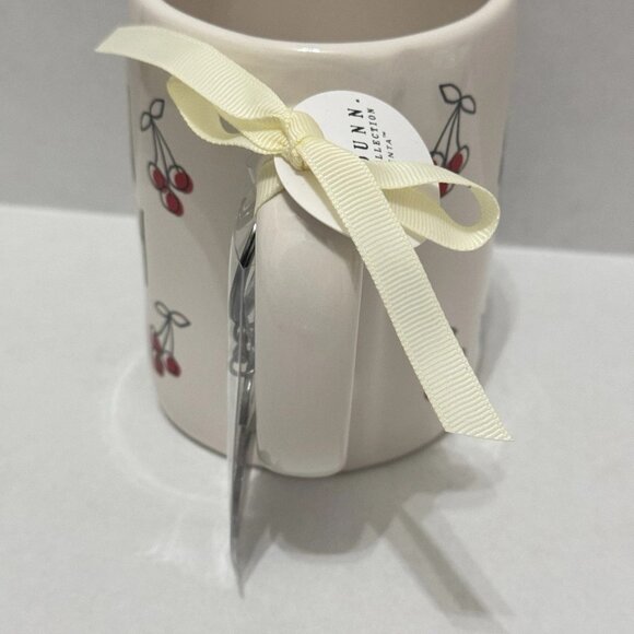 RAE DUNN MON CHERRY Mug with Cherry Keychain NWT - Picture 2 of 3